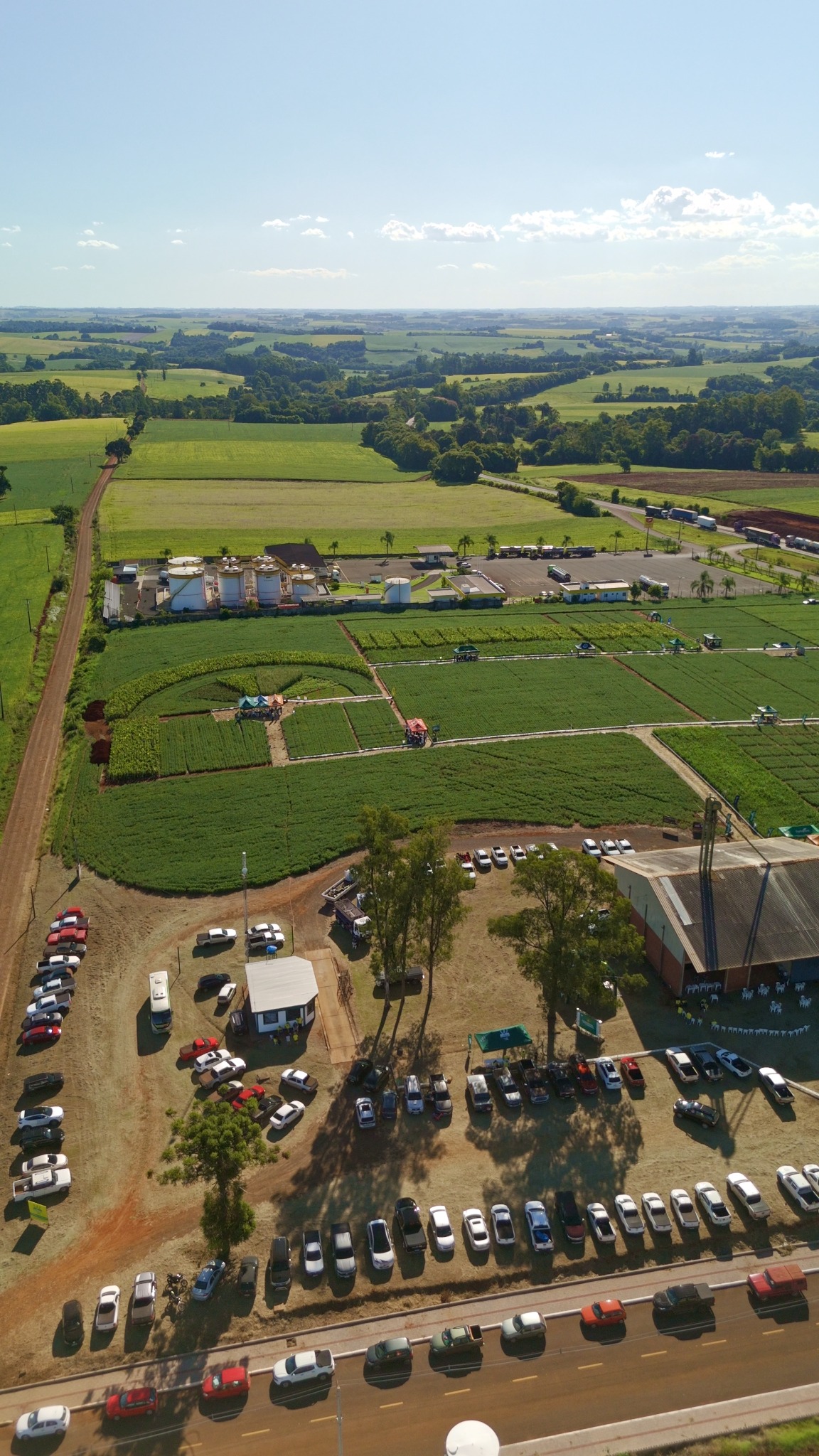 Área experimental para pesquisa e desenvolvimento