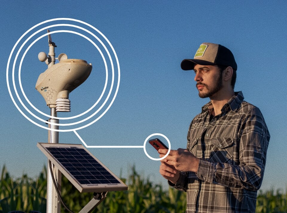 Estação meteorológica com monitoramento climático em tempo real